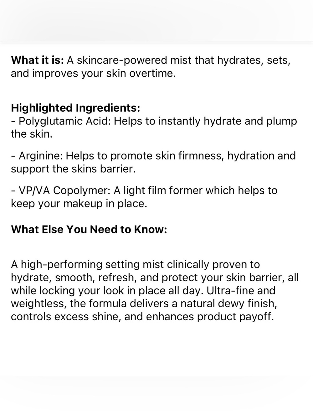💦 REFY Face Setting Spray - Picture 6 of 6